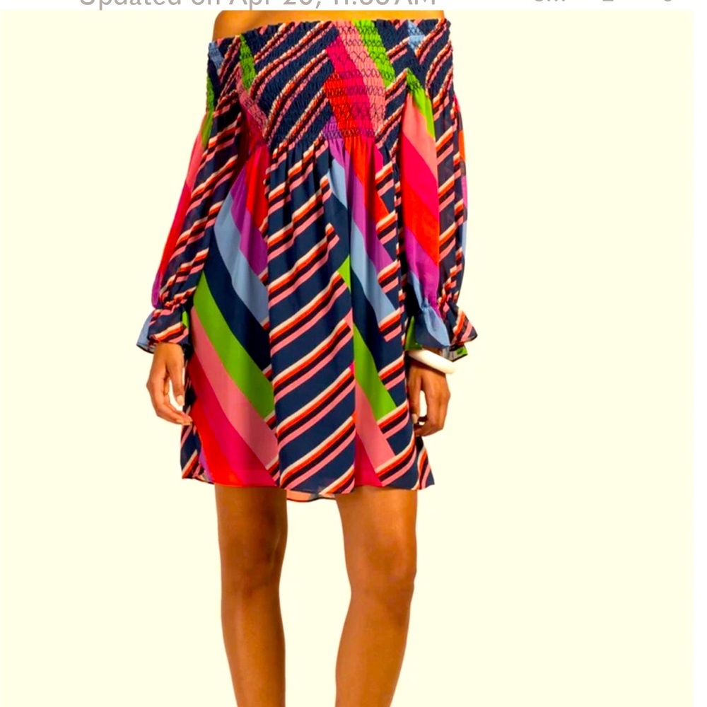 Trina Turk flirty party dress.